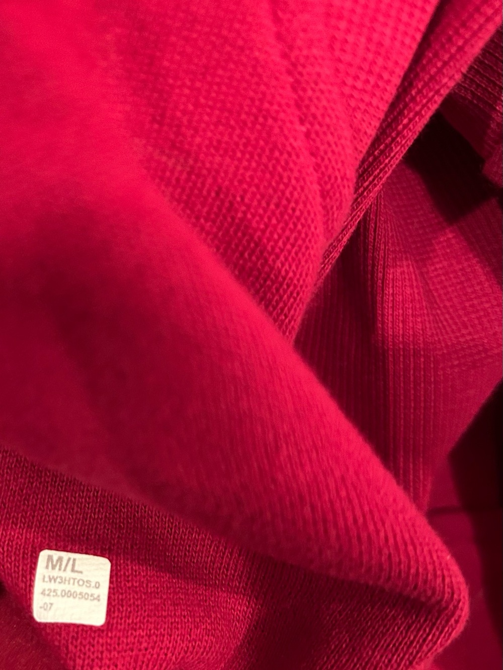 lululemon athletica Half-Zip Pullover Sweatshirt Berry Rumble - Picture 6 of 7